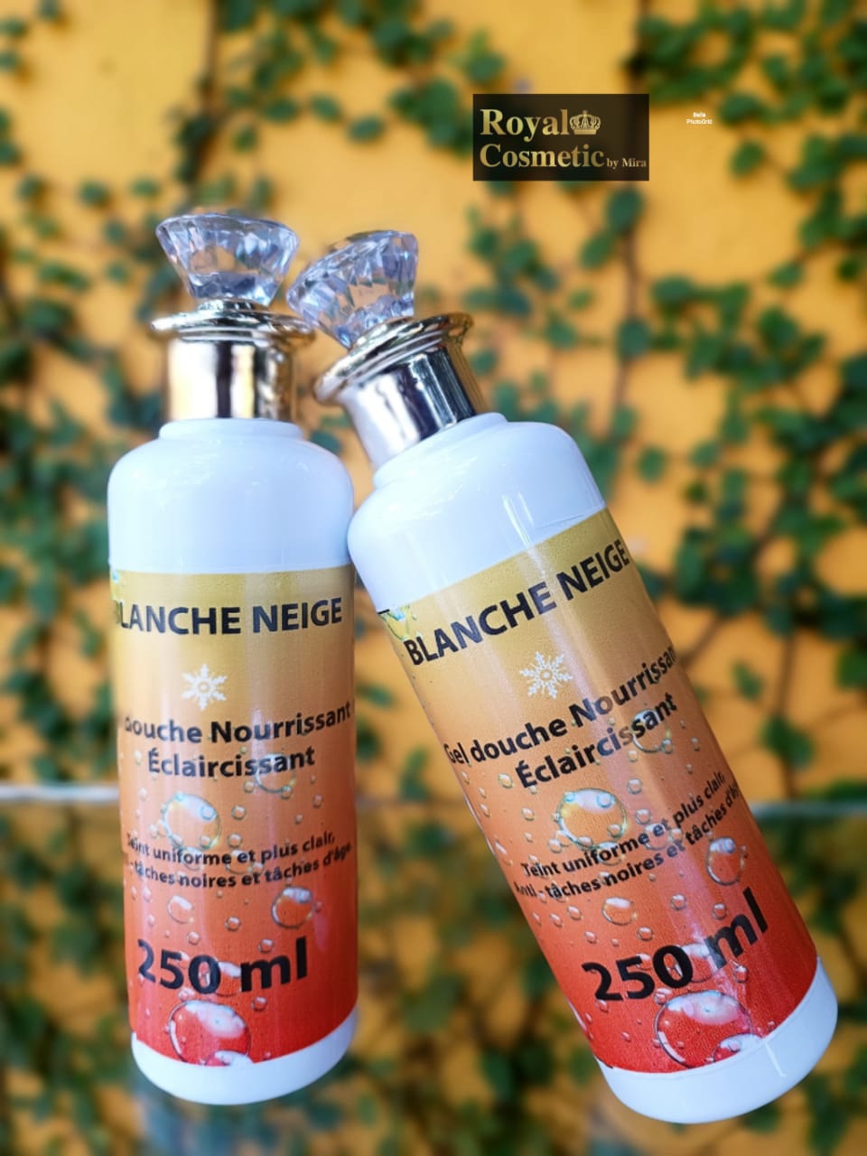 Gel douche éclaircissant blanche neige